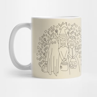 Trick or Treaters- Minimalist Mug